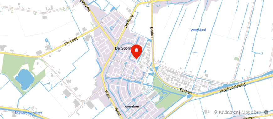 Locatie van Amette Uitvaartzorg