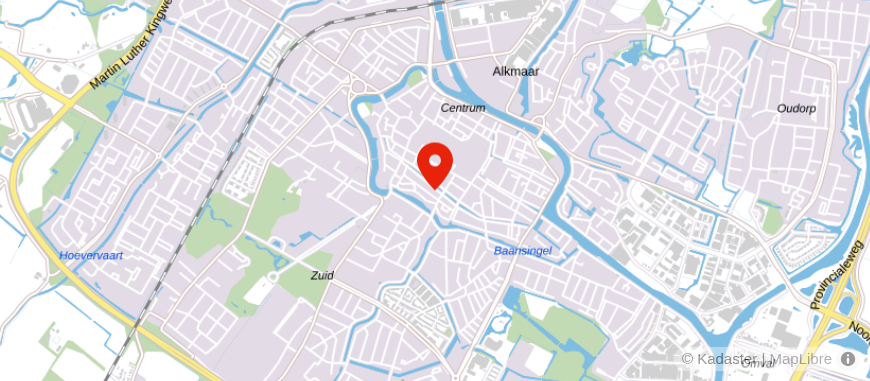 Locatie van Alkmaar Taxaties