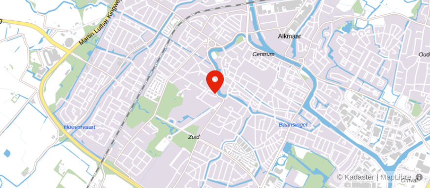Locatie van Van Lanschot Alkmaar