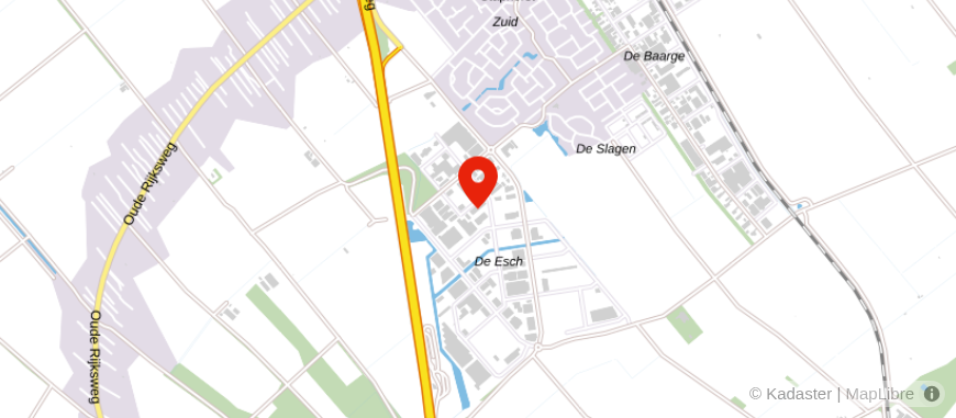Locatie van AJHarke & co