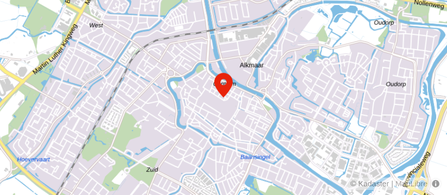 Locatie van VHM makelaars