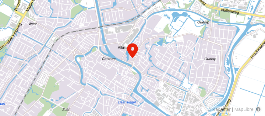 Locatie van Hypotheek Visie Alkmaar
