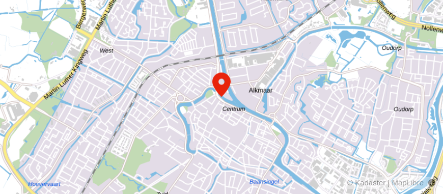 Locatie van Kuijs Reinder Kakes Alkmaar