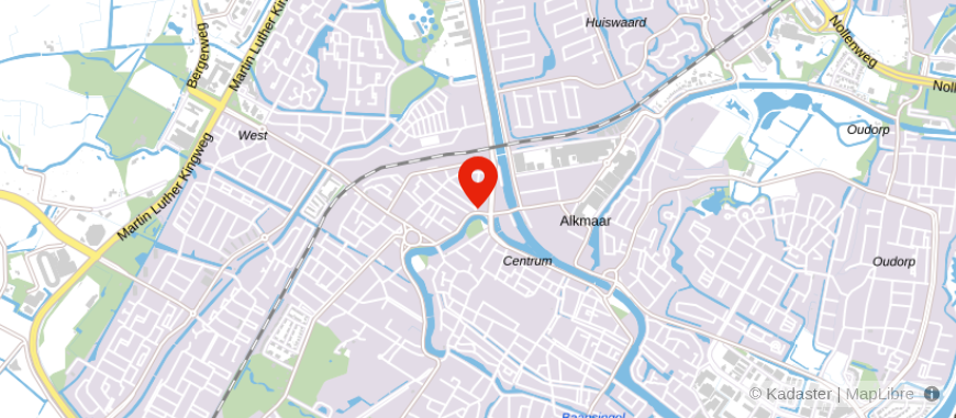 Locatie van TopZeker Alkmaar