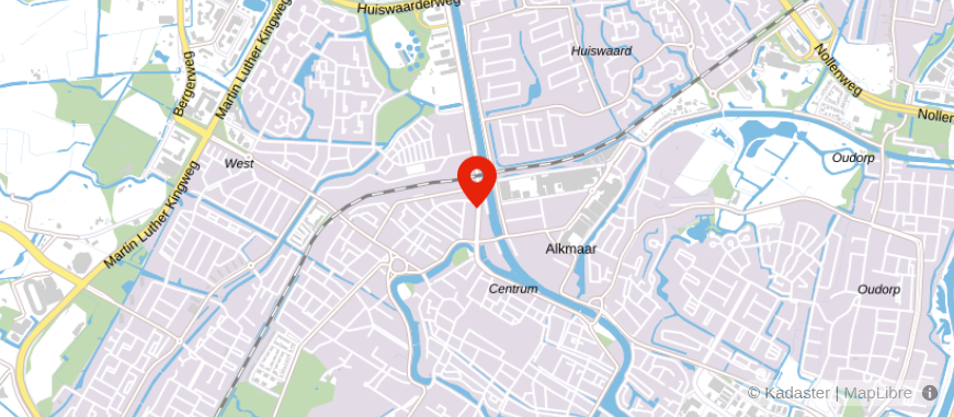 Locatie van De Hypotheekshop Schagen