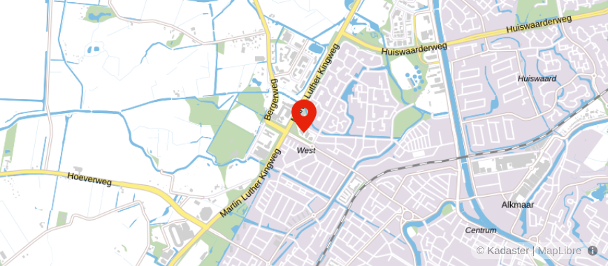 Locatie van Viisi Alkmaar