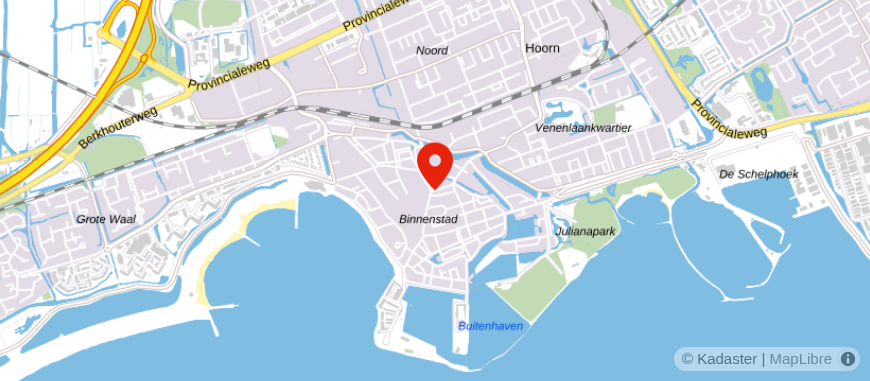 Locatie van Hypotheek Visie Hoorn