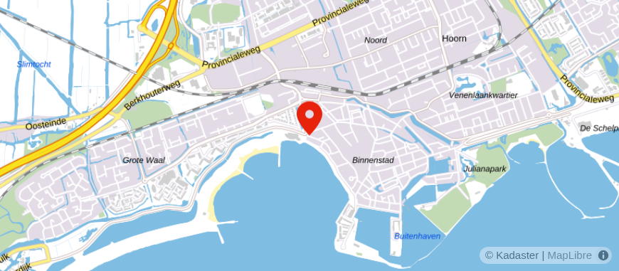 Locatie van Vita Hypotheekadvies Hoorn Centrum