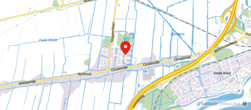 Locatie van Huyssteede Makelaars
