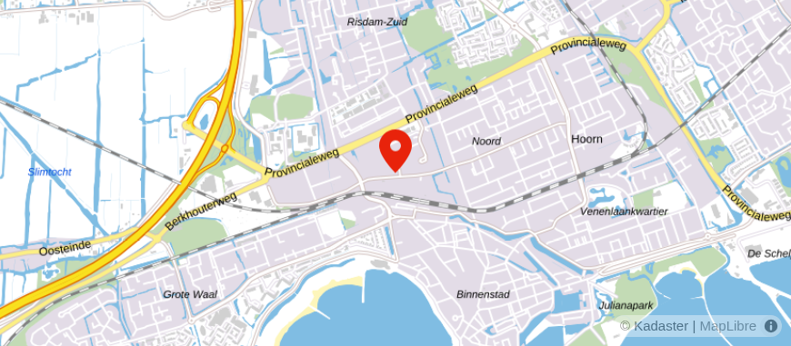 Locatie van Abma Schreurs Notarissen