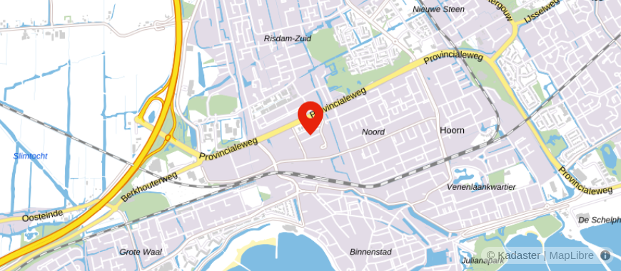 Locatie van Notaris Bas