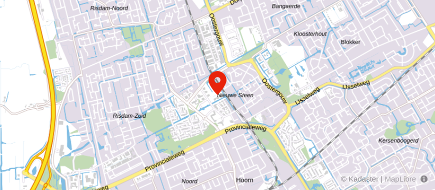 Locatie van Veldsink - Cornelius & De Wit