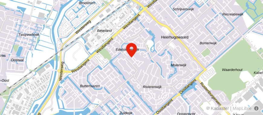 Locatie van Da Vinci Financiële Dienstverlening