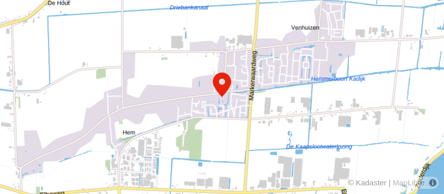 Locatie van Schermer Verzekeringen