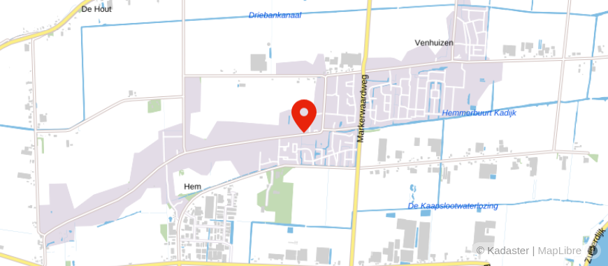 Locatie van De Scheidingsmakelaar Gerard Koster