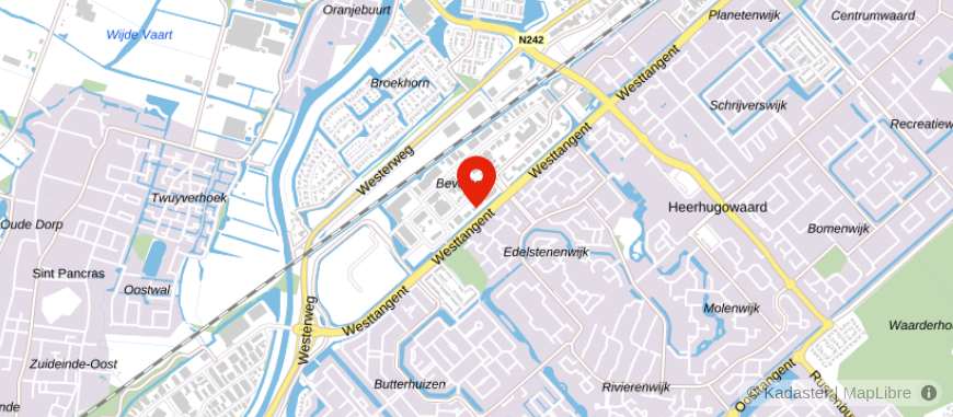 Locatie van Zichtadviseurs Heerhugowaard