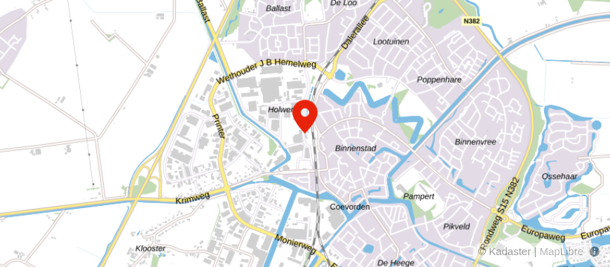 Locatie van Hypotheeklijn