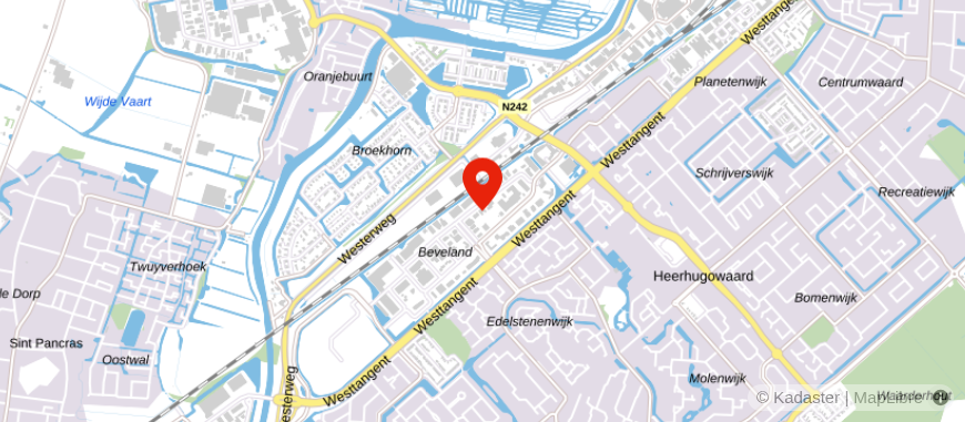 Locatie van Hypotheken & Finance Noord-Holland