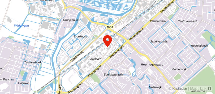 Locatie van GeldXpert Heerhugowaard