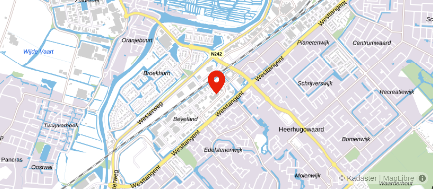 Locatie van Credion Heerhugowaard