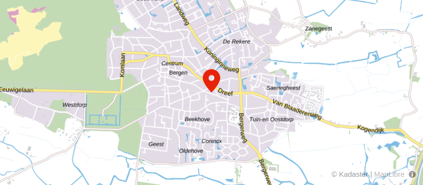 Locatie van Hypotheken van Anouk