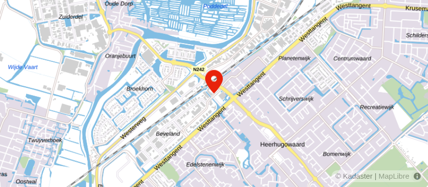 Locatie van Notariskantoor Quitz