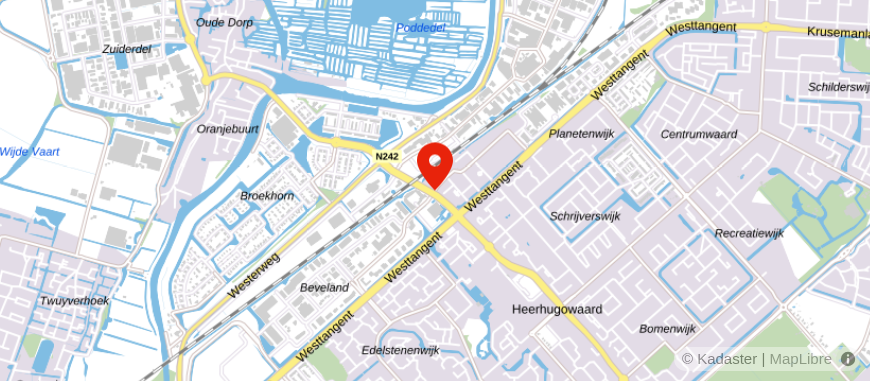 Locatie van Omnyacc Heerhugowaard