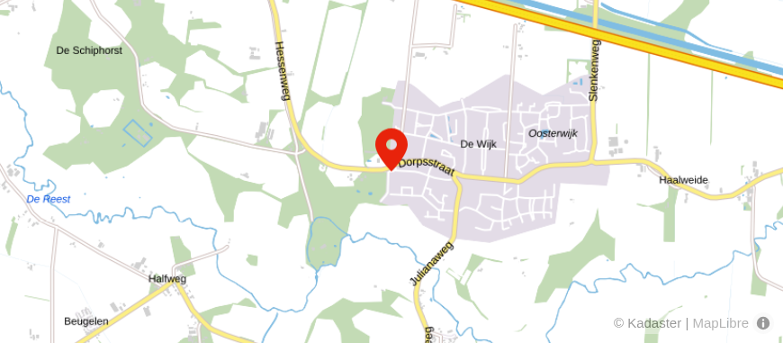 Locatie van Partners in Planning De Wijk