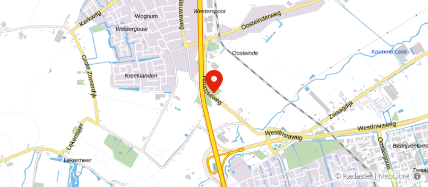 Locatie van Onderlinge Verzekeringsmaatschappij De Veenhoop