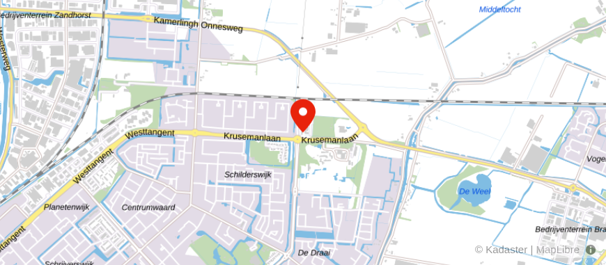 Locatie van Crematorium Heerhugowaard