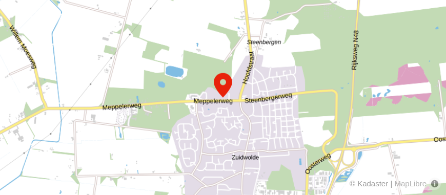 Locatie van Lexis Notarissen