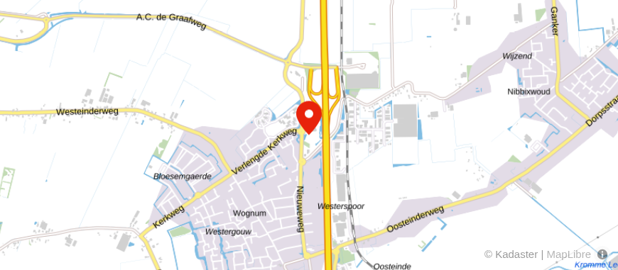Locatie van BDO Westfriesland