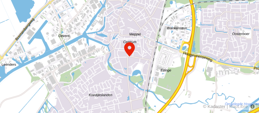 Locatie van Veldink & Partners MNA
