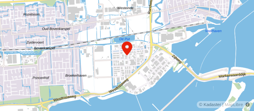 Locatie van Welkom Financiële Diensten