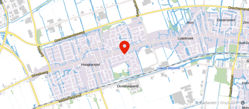 Locatie van Assurantie Adviesbureau Kok