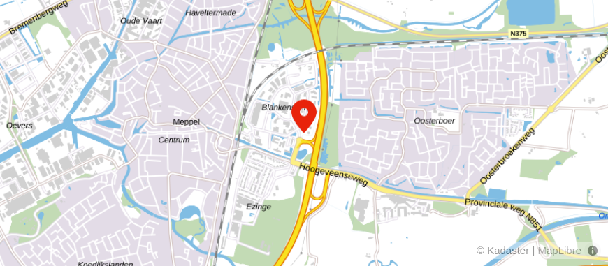 Locatie van KFFA Fiscaal & Financieel Advies