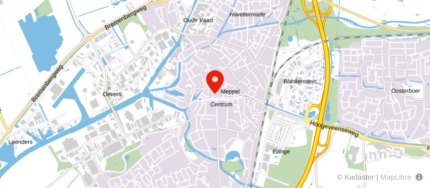 Locatie van Lexis Notarissen