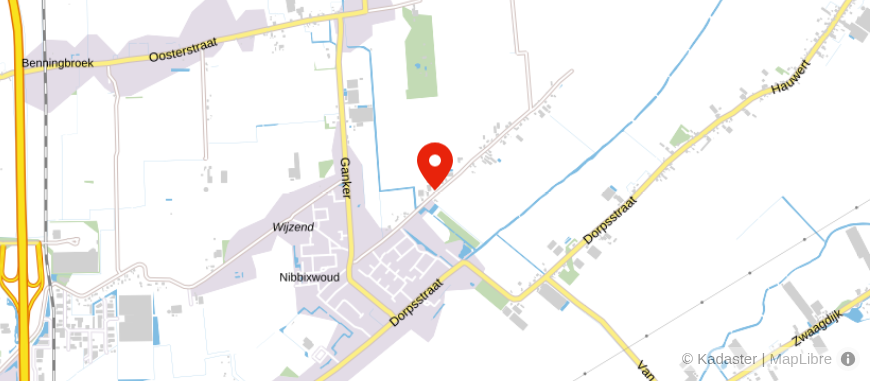 Locatie van Adviesgroep Nijenhuis