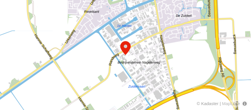 Locatie van Visie op Hypotheken & Verzekeringen - Emmeloord