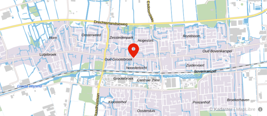 Locatie van Buis & Blekkingh