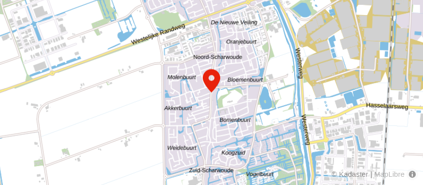 Locatie van Hypotheekcentrum Langedijk