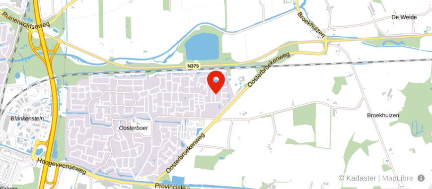 Locatie van Peterson Bedrijfsverzekeringen