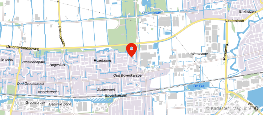 Locatie van Trifolium Consilium B.V.
