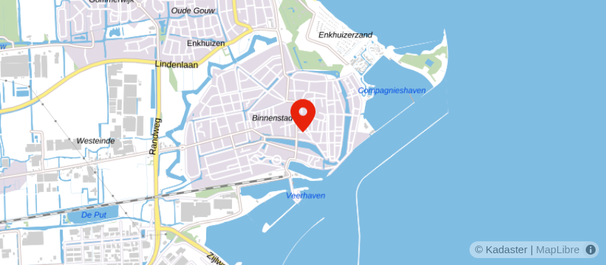 Locatie van Hypotheek House Enkhuizen