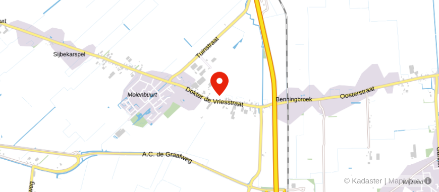 Locatie van Mantel & Overtoom Notarissen