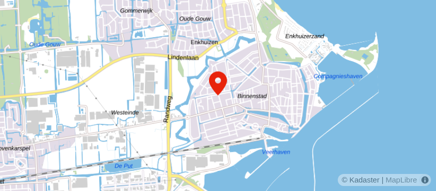Locatie van Pensioenadviesbureau Noord Holland
