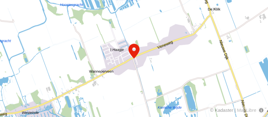 Locatie van OBM Wanneperveen