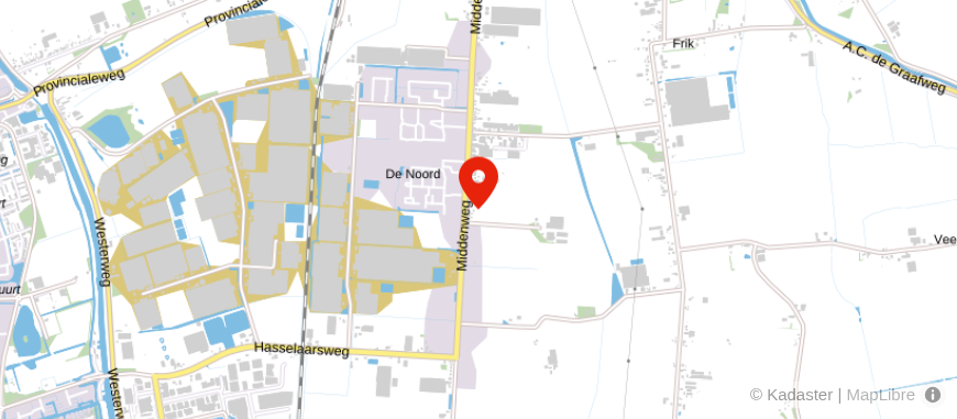 Locatie van SV Administratie