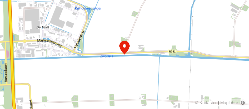 Locatie van Makelaardij Middelbrink
