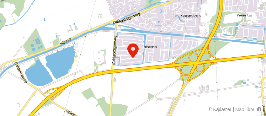 Locatie van Van der Wenden Uitvaartzorg